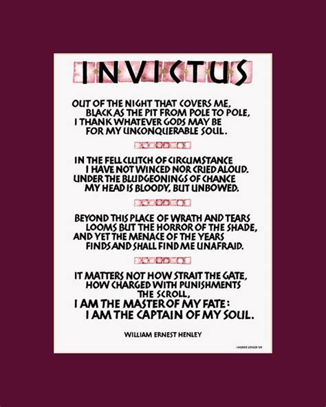 invictus means.